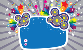 Abstract TV banner